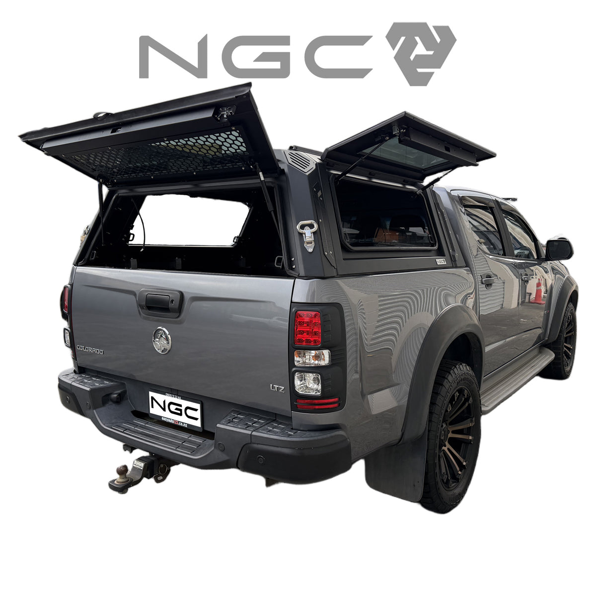 Mazda BT-50 Premium Aluminium UTE Canopy with 4 Glass Windows fits 2010-2024 | NGC