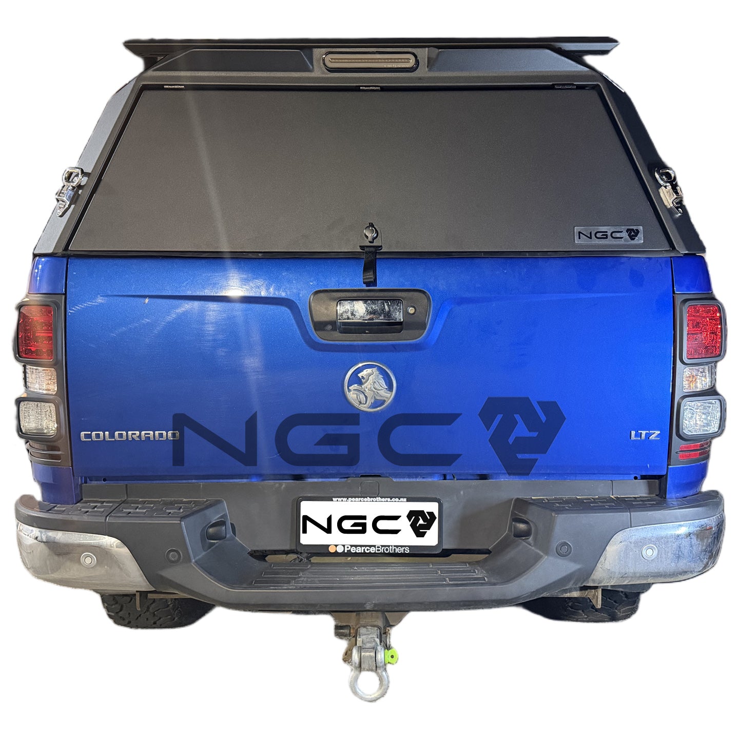 Holden Colorado NGC Aluminium UTE Canopy with Solid Panels fits 2012-2020