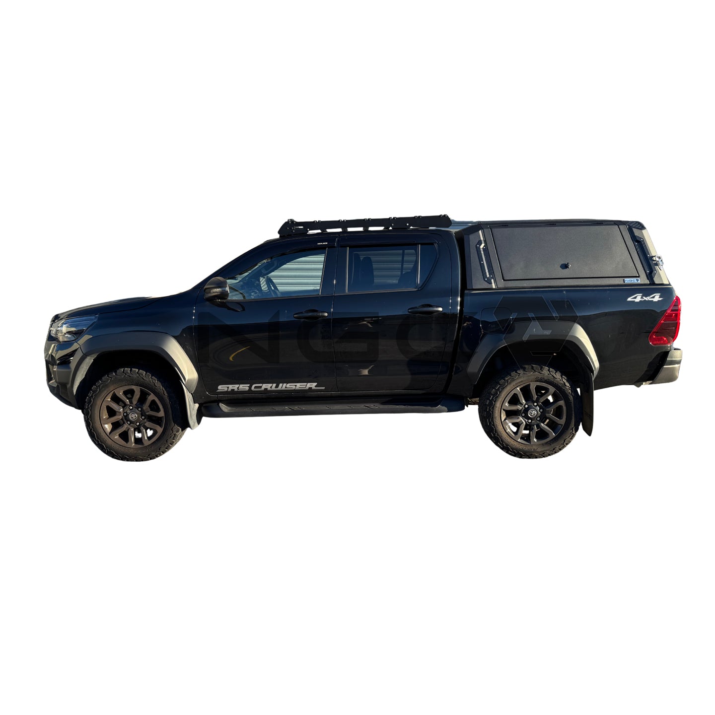 Isuzu D-Max NGC Aluminium UTE Canopy with All Solid Panels fits 2012-2020