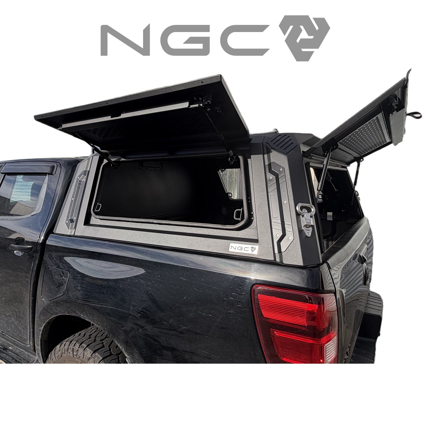 Mazda BT-50 NGC Aluminium UTE Canopy with All Solid Panels fits 2020 to 2024