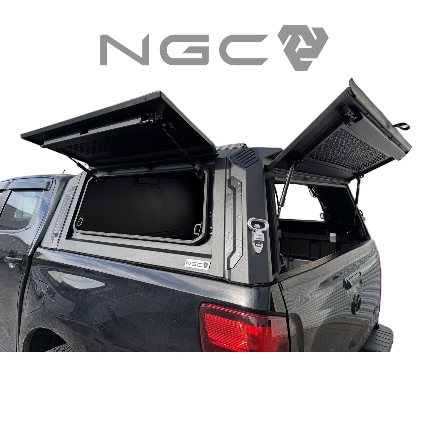 Mazda BT-50 NGC Aluminium UTE Canopy with All Solid Panels fits 2020 to 2024