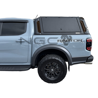 Next Gen Ford Ranger Premium Aluminium UTE Canopy with Front & Rear Glass Windows fits 2022-2027 | NGC
