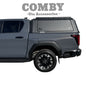 2026 Toyota Hilux COMBY V2 Aluminium UTE Canopy with All Solid Panels fits 2026+