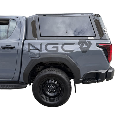 2026 Toyota Hilux NGC Aluminium UTE Canopy with 4 Glass Windows fits 2026+