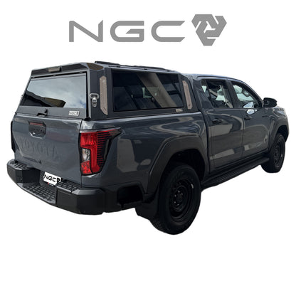 2026 Toyota Hilux NGC Aluminium UTE Canopy with 4 Glass Windows fits 2026+