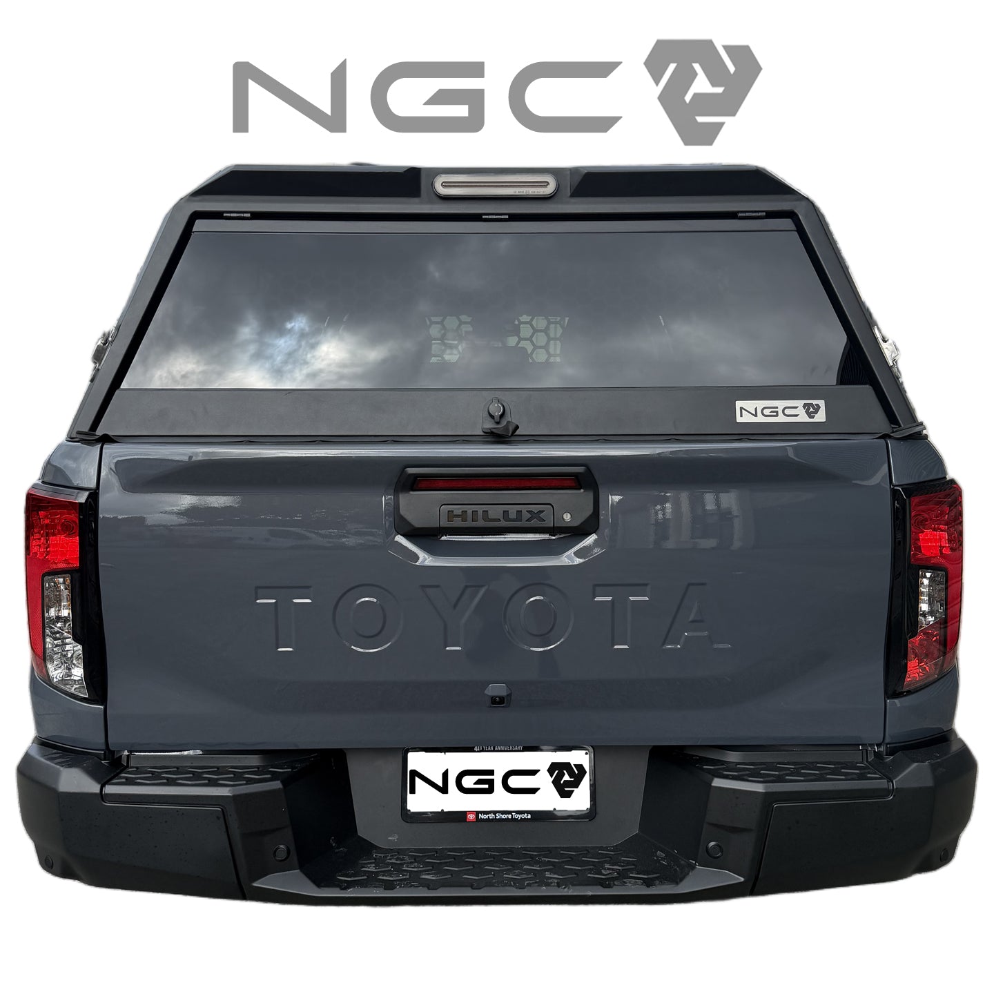 2026 Toyota Hilux NGC Aluminium UTE Canopy with 4 Glass Windows fits 2026+