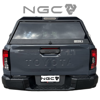 2026 Toyota Hilux NGC Aluminium UTE Canopy with 4 Glass Windows fits 2026+
