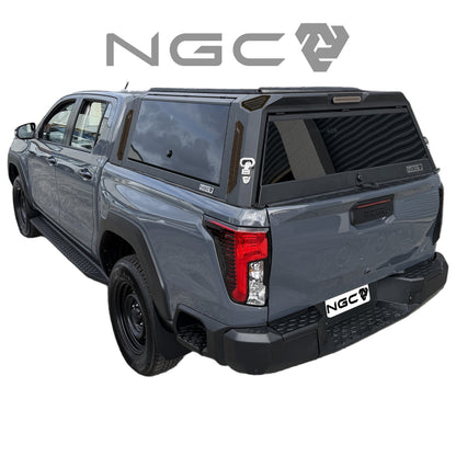 Isuzu D-Max NGC Aluminium UTE Canopy with 4 Glass Windows fits 2012-2020