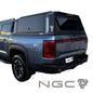 BYD Shark 6 Premium Aluminium UTE Canopy with Front & Rear Glass Windows fits 2024-2027 | NGC