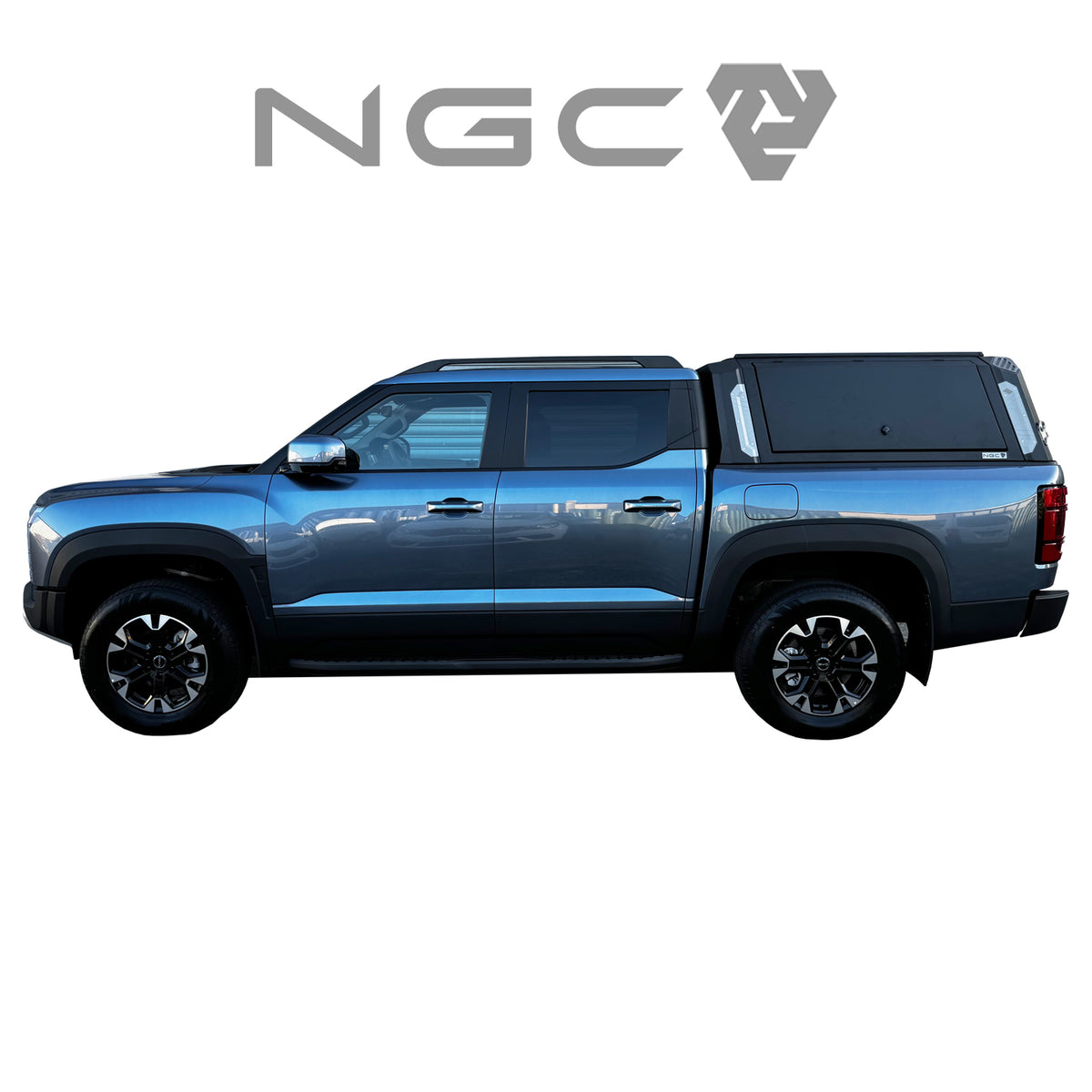 BYD Shark 6 Premium Aluminium UTE Canopy with Front & Rear Glass Windows fits 2024-2027 | NGC