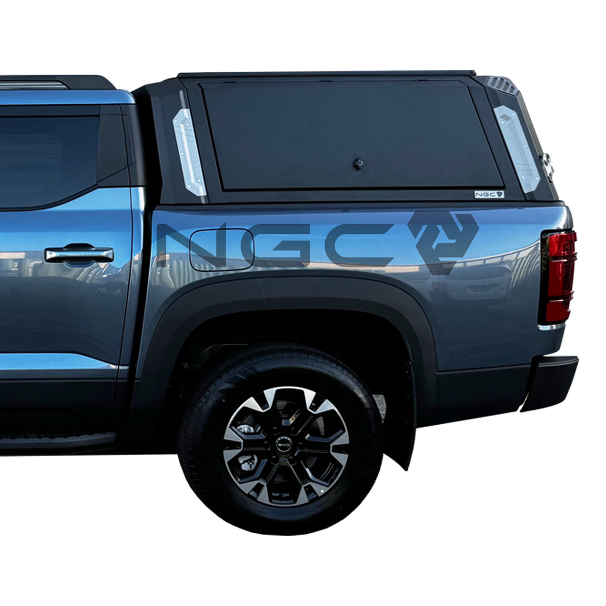 BYD Shark 6 Premium Aluminium UTE Canopy with Front & Rear Glass Windows fits 2024-2027 | NGC