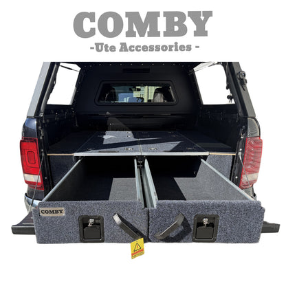 COMBY Ute Drawers Dual Top Slides 1300mm x 1000mm Wing Kits | Drawer System