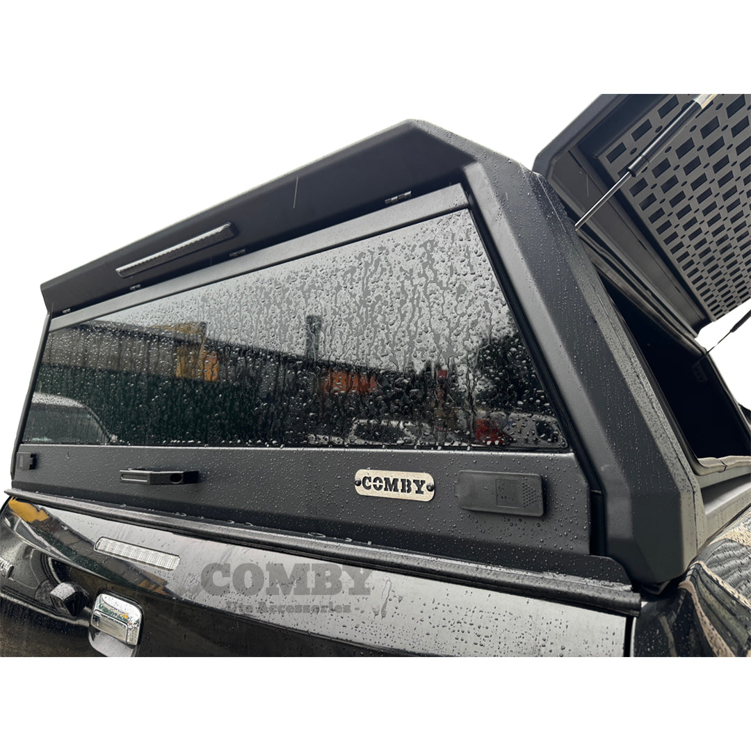 Ford Ranger COMBY PRO Aluminium UTE Canopy with Front and Rear Glass windows fits 2022+
