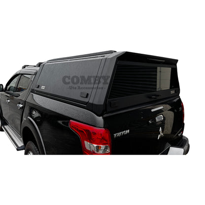 Ford Ranger COMBY PRO Aluminium UTE Canopy with Front and Rear Glass windows fits 2022+