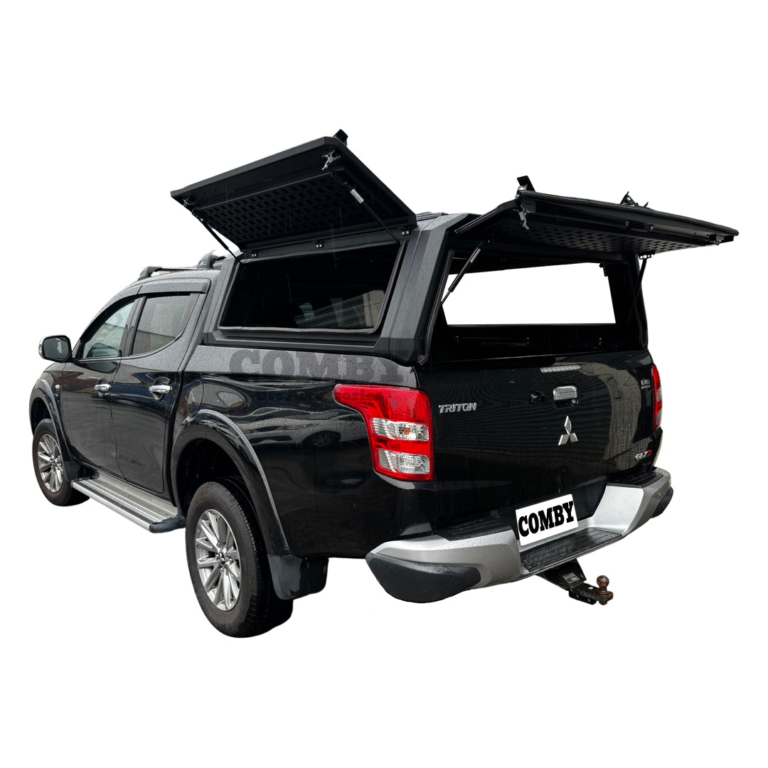 Ford Ranger COMBY PRO Aluminium UTE Canopy with Front and Rear Glass windows fits 2022+