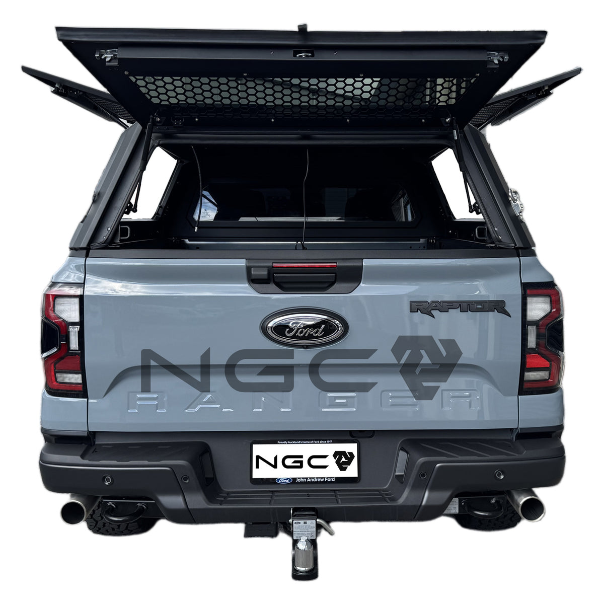 Next Gen Ford Ranger Premium Aluminium UTE Canopy with Front & Rear Glass Windows fits 2022-2027 | NGC
