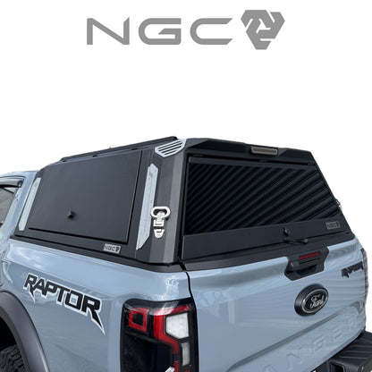 Next Gen Ford Ranger Premium Aluminium UTE Canopy with Front & Rear Glass Windows fits 2022-2027 | NGC
