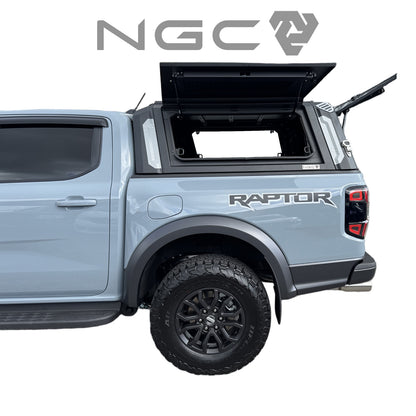 Next Gen Ford Ranger Premium Aluminium UTE Canopy with Front & Rear Glass Windows fits 2022-2027 | NGC