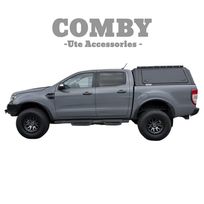 Ford Ranger PX3 Aluminium Canopy with Front & Rear Glass windows fits 2018-2022 | COMBY V2