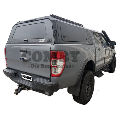 Ford Ranger PX3 Aluminium Canopy with Front & Rear Glass windows fits 2018-2022 | COMBY V2