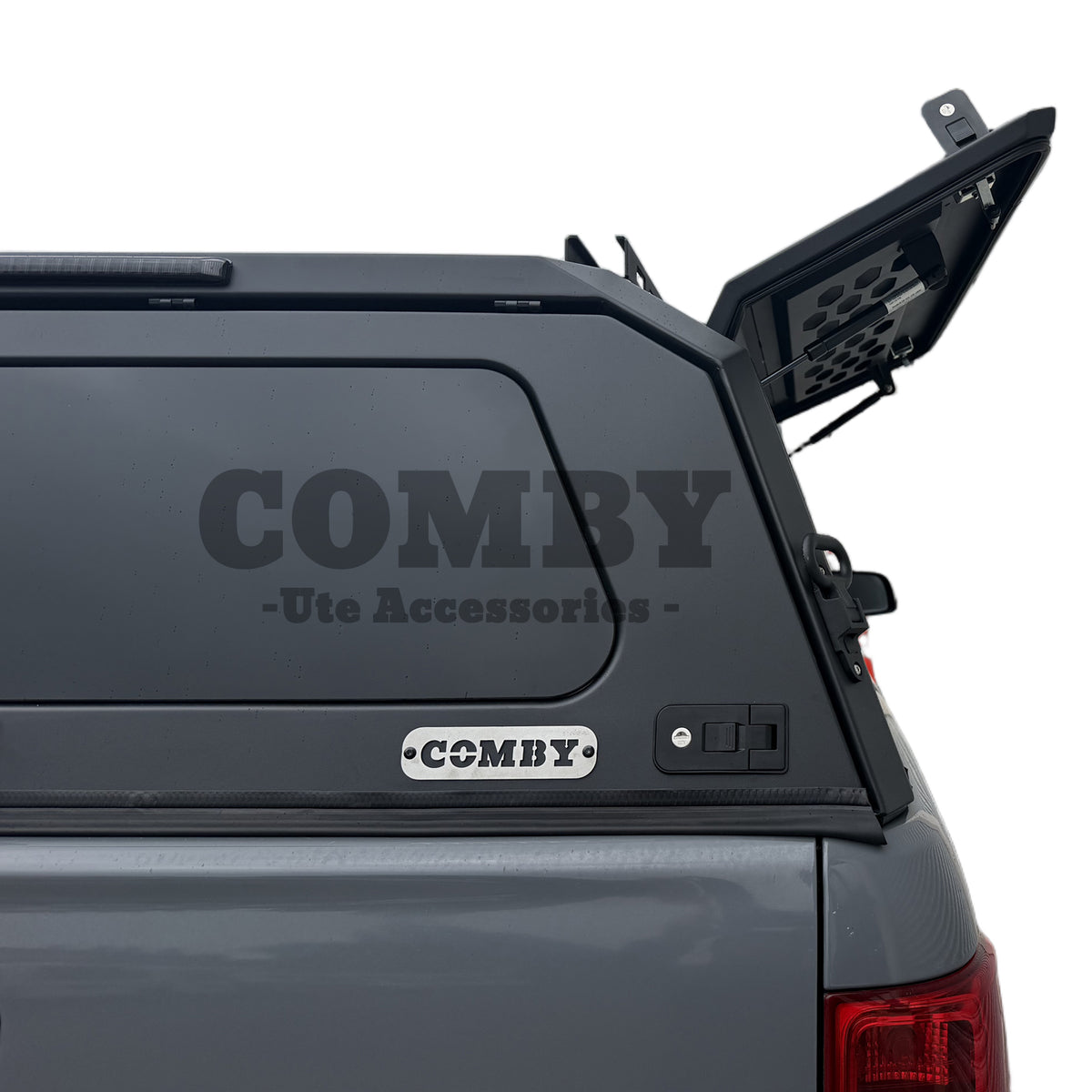 Ford Ranger PX3 Aluminium Canopy with Front & Rear Glass windows fits 2018-2022 | COMBY V2