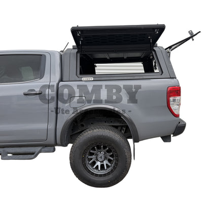 Ford Ranger PX3 Aluminium Canopy with Front & Rear Glass windows fits 2018-2022 | COMBY V2