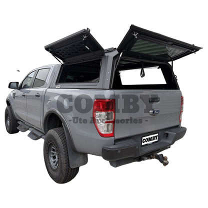 Ford Ranger PX3 Aluminium Canopy with Front & Rear Glass windows fits 2018-2022 | COMBY V2
