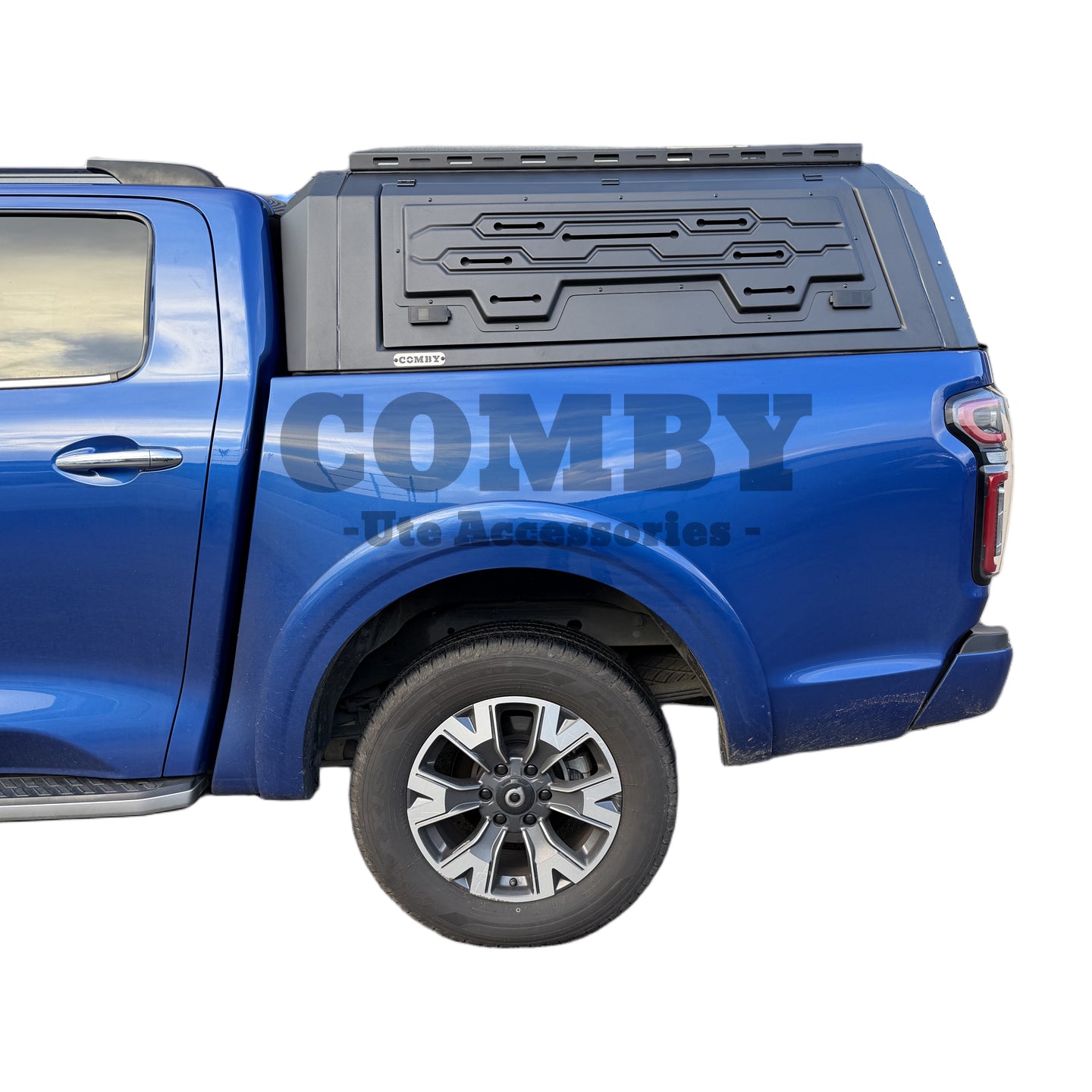 GWM Cannon COMBY Aluminium UTE Canopy with Front & Rear Glass Windows fits 2020-2026 (Recovery Board Side Panels)