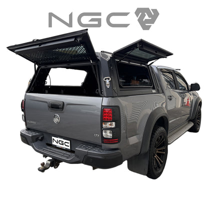 Mazda BT-50 Premium Aluminium UTE Canopy with 4 Glass Windows fits 2010-2024 | NGC