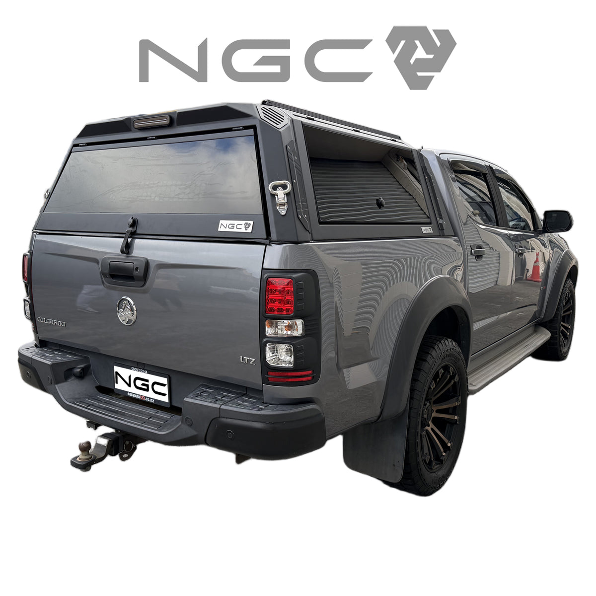 Mazda BT-50 Premium Aluminium UTE Canopy with 4 Glass Windows fits 2010-2024 | NGC