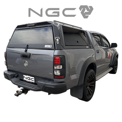 Mazda BT-50 Premium Aluminium UTE Canopy with 4 Glass Windows fits 2010-2024 | NGC