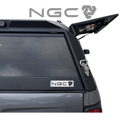 Mazda BT-50 Premium Aluminium UTE Canopy with 4 Glass Windows fits 2010-2024 | NGC