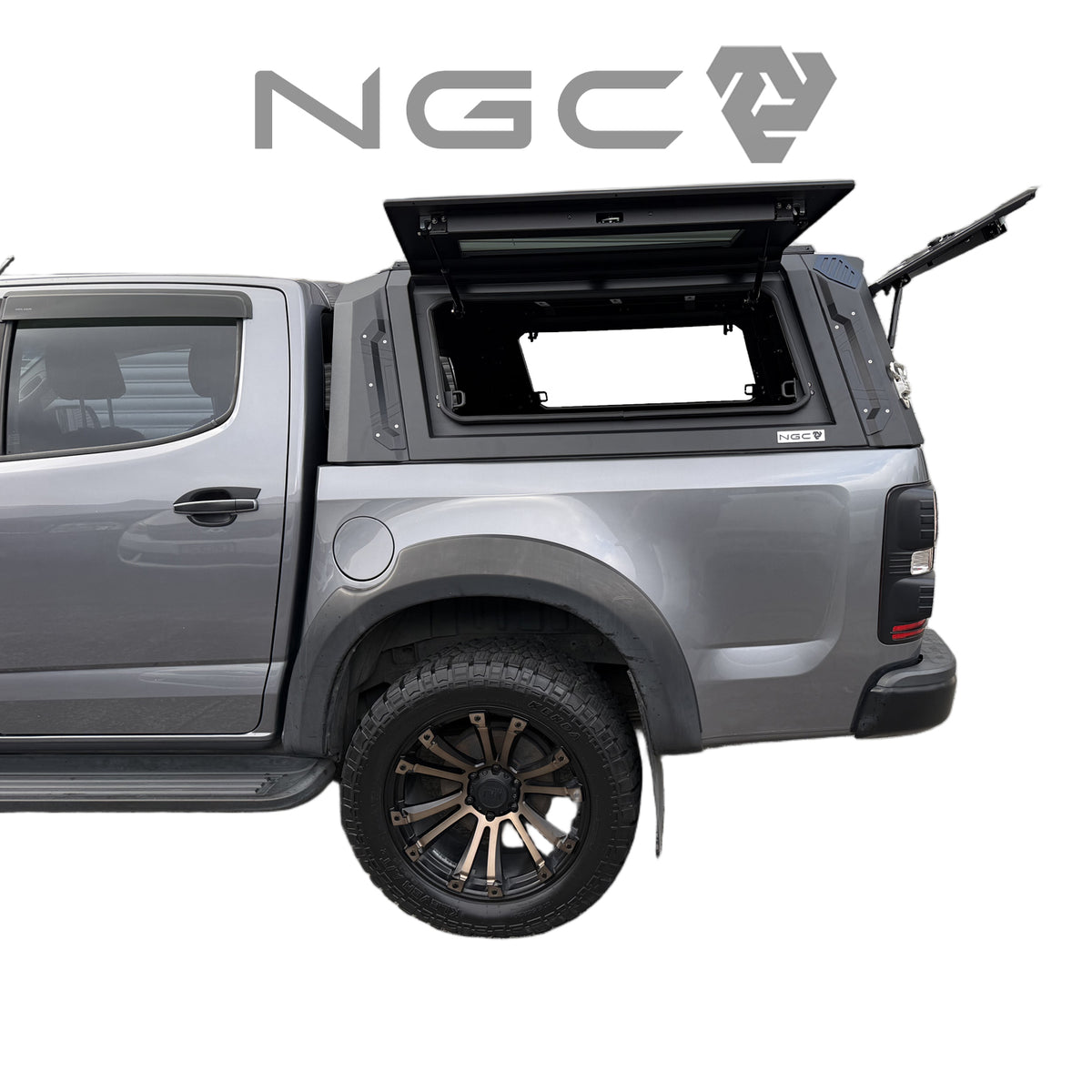 Mazda BT-50 Premium Aluminium UTE Canopy with 4 Glass Windows fits 2010-2024 | NGC