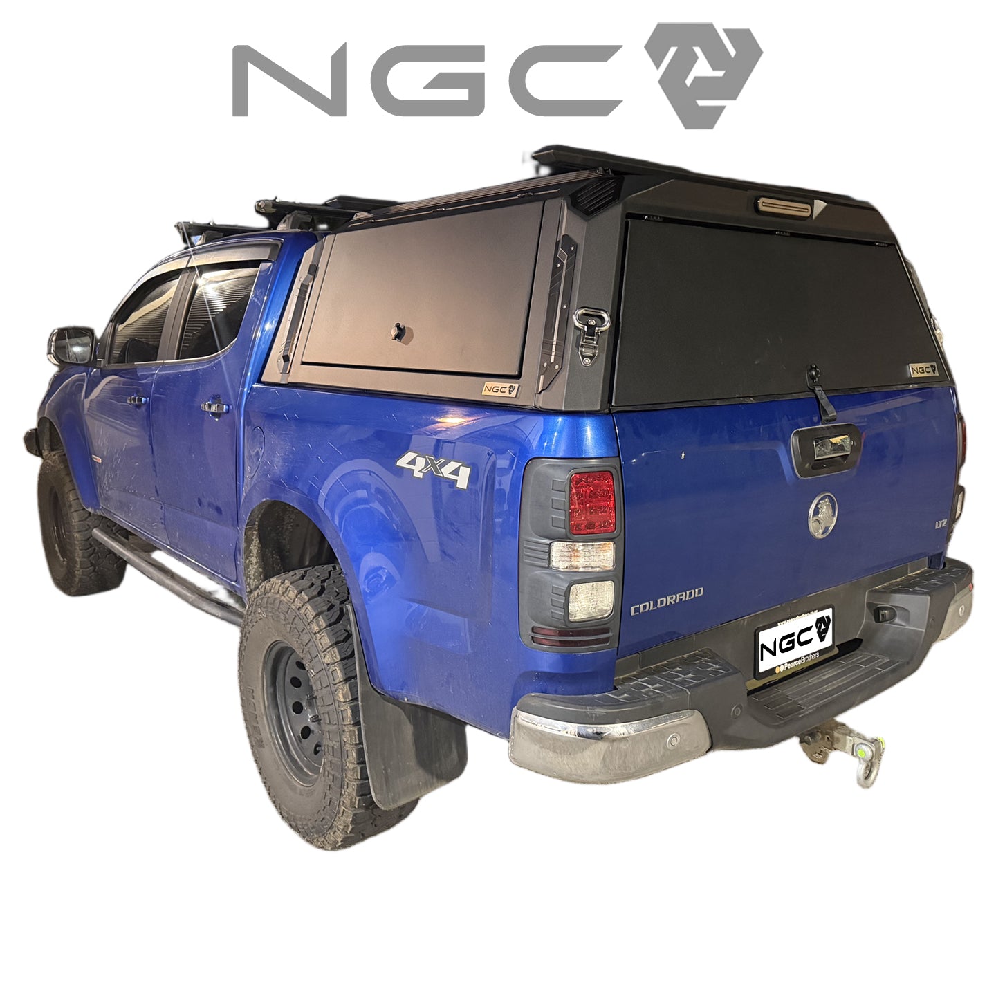 Holden Colorado NGC Aluminium UTE Canopy with Solid Panels fits 2012-2020