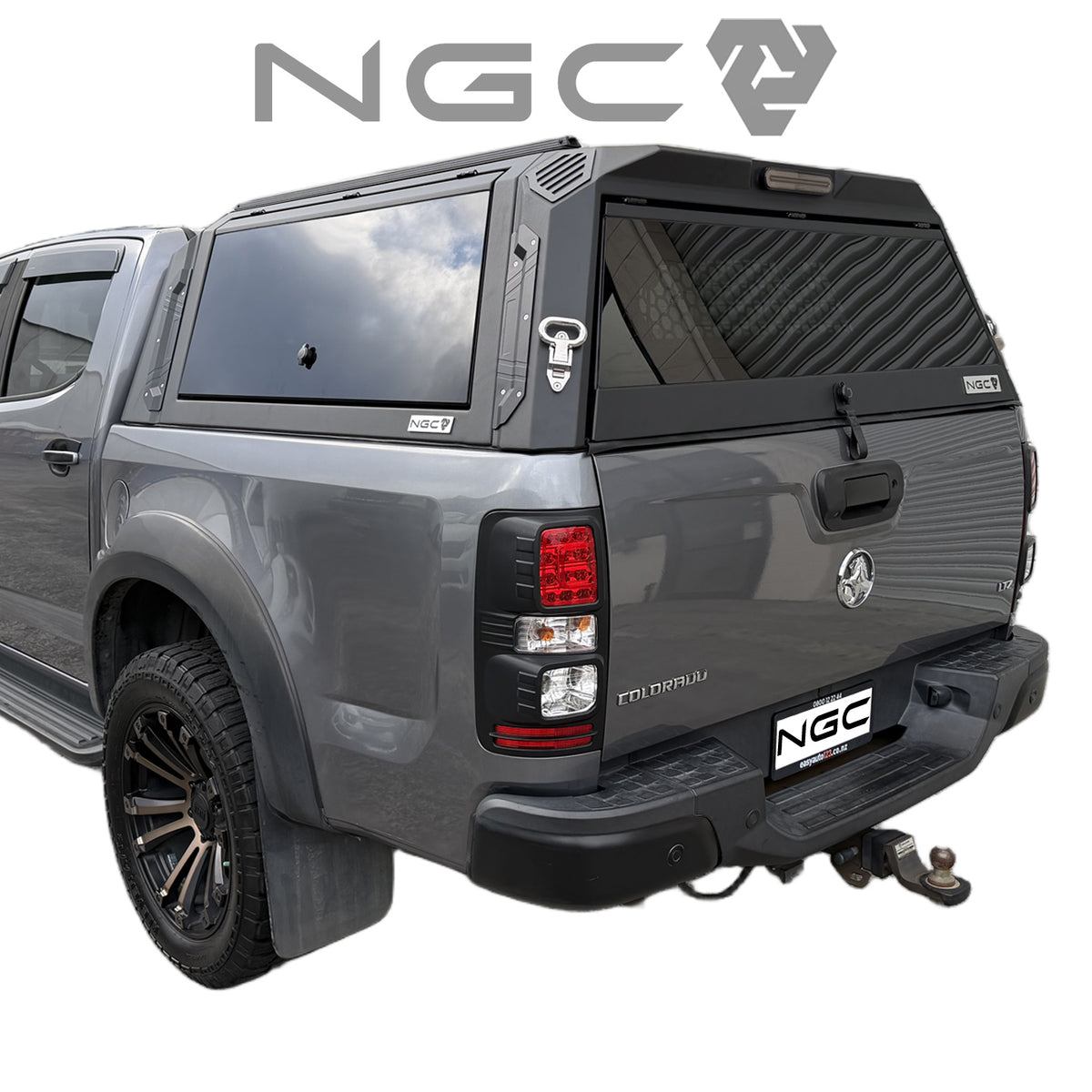 Mazda BT-50 Premium Aluminium UTE Canopy with 4 Glass Windows fits 2010-2024 | NGC
