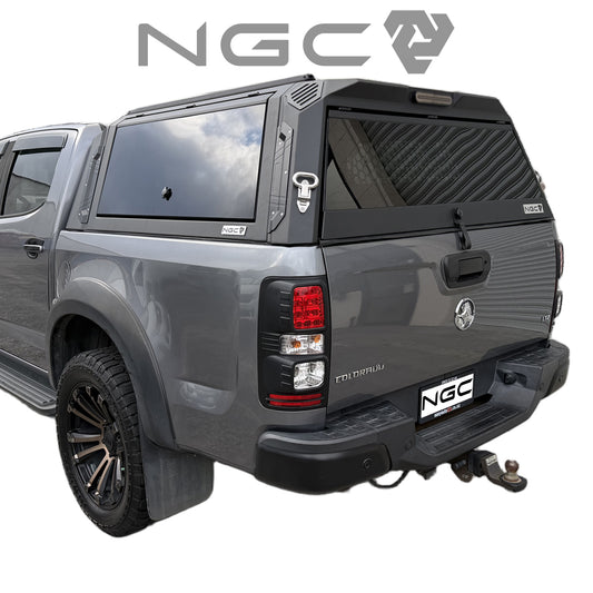 Mazda BT-50 Premium Aluminium UTE Canopy with 4 Glass Windows fits 2010-2024 | NGC
