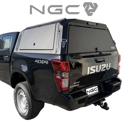Isuzu D-Max RT RG Aluminium UTE Canopy with Solid Panels fits 2012-2026 | NGC