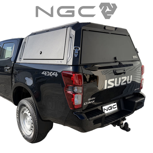 Isuzu D-Max RT RG Aluminium UTE Canopy with Solid Panels fits 2012-2026 | NGC