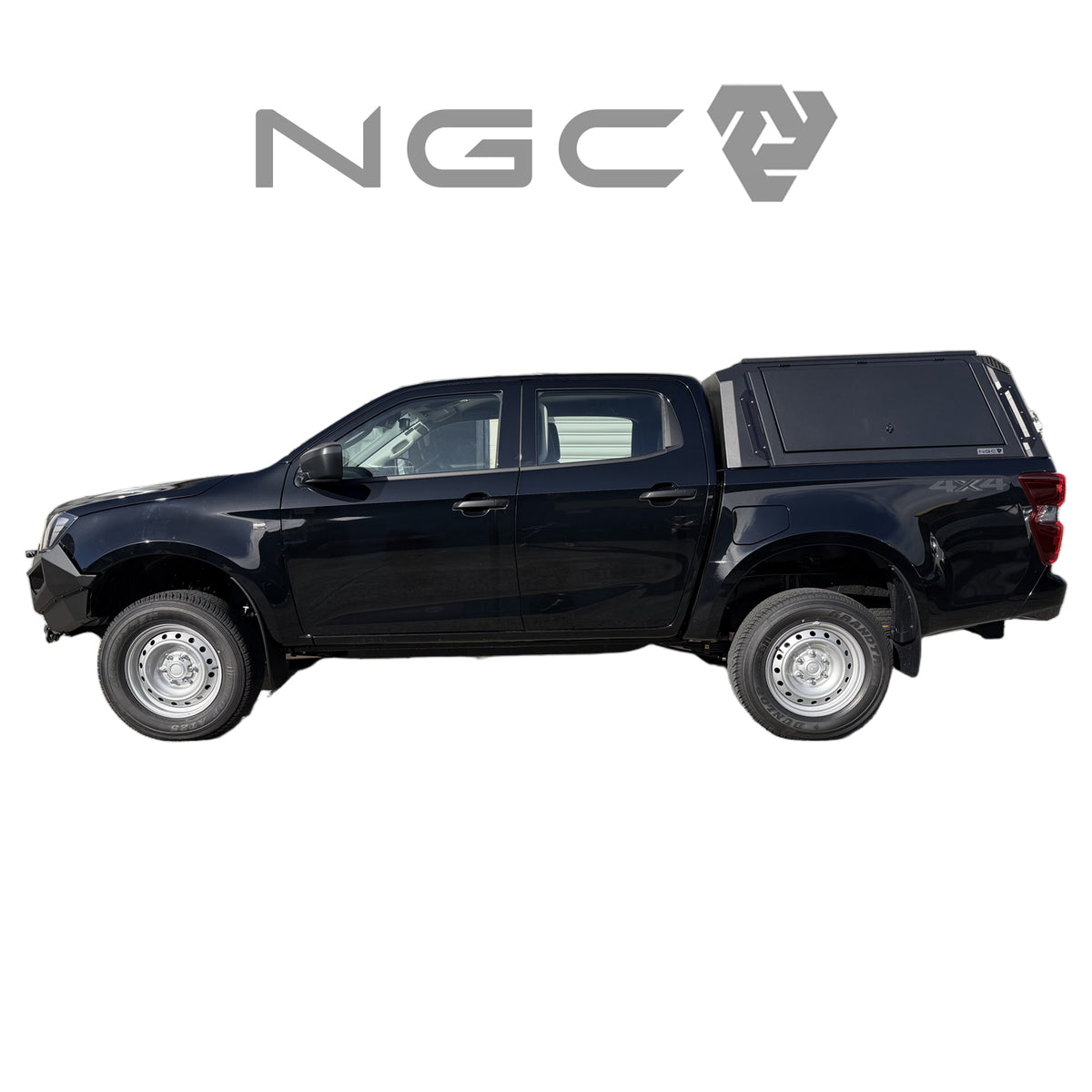 Isuzu D-Max RT RG Aluminium UTE Canopy with Solid Panels fits 2012-2026 | NGC