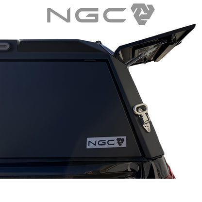 Isuzu D-Max RT RG Aluminium UTE Canopy with Solid Panels fits 2012-2026 | NGC