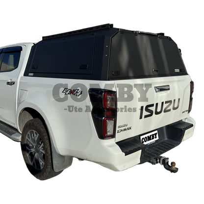 Isuzu D-Max COMBY Aluminium UTE Canopy with Solid Panels fits 2012-2021