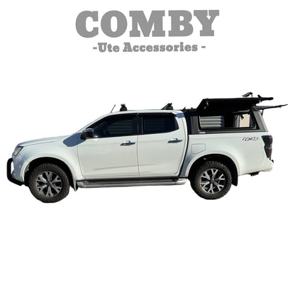 Isuzu D-Max COMBY Aluminium UTE Canopy with Solid Panels fits 2012-2021