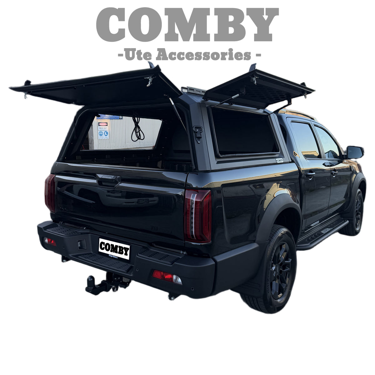JAC T9 PHEV COMBY Aluminium UTE Canopy with Solid Panels fits 2026-2027