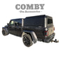 Jeep Gladiator COMBY V2 Aluminium UTE Canopy with Front and Rear Glass Windows fits 2020-2026