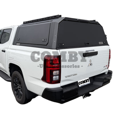 Mitsubishi Triton MV Aluminium UTE Canopy with All Solid Panels fits 2024-2027 | COMBY V2