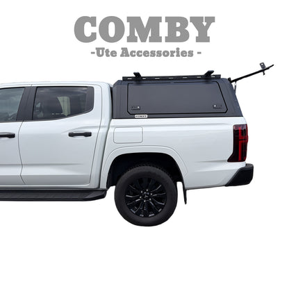 Mitsubishi Triton MV Aluminium UTE Canopy with All Solid Panels fits 2024-2027 | COMBY V2