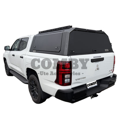 Mitsubishi Triton MV Aluminium UTE Canopy with All Solid Panels fits 2024-2027 | COMBY V2