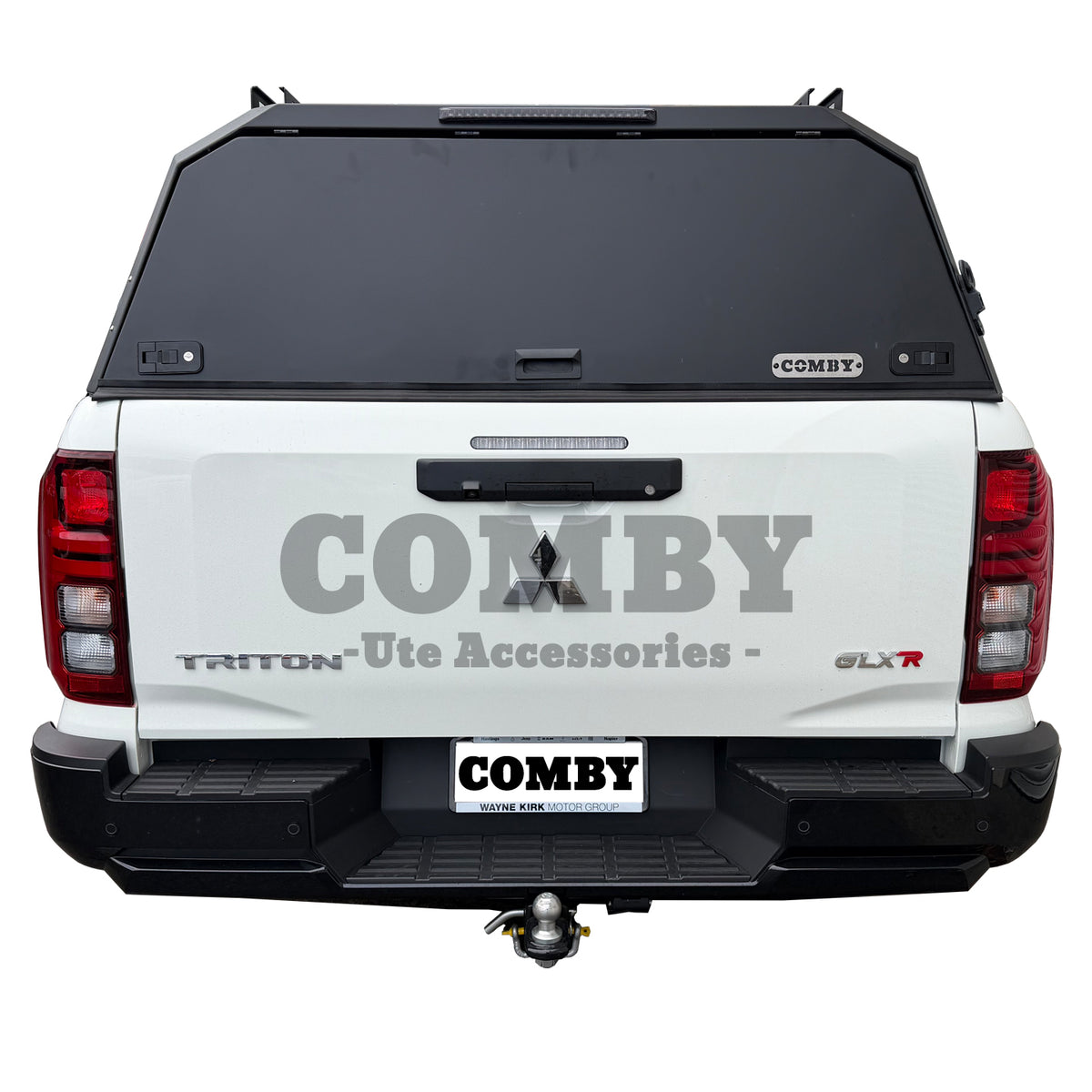 Mitsubishi Triton MV Aluminium UTE Canopy with All Solid Panels fits 2024-2027 | COMBY V2