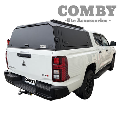 Mitsubishi Triton MV Aluminium UTE Canopy with All Solid Panels fits 2024-2027 | COMBY V2
