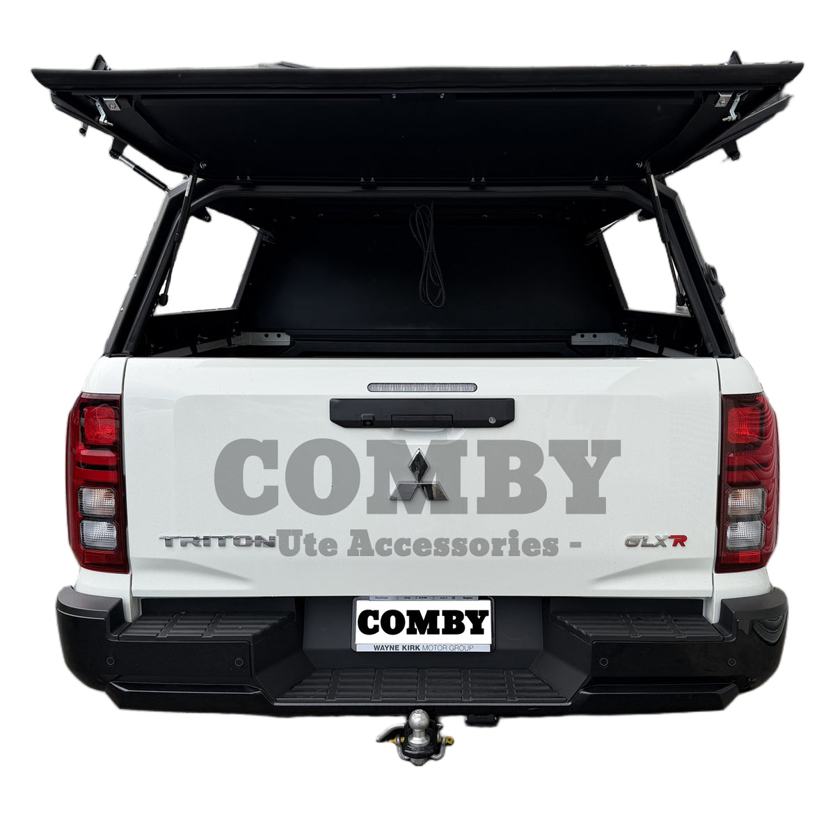 Mitsubishi Triton MV Aluminium UTE Canopy with All Solid Panels fits 2024-2027 | COMBY V2